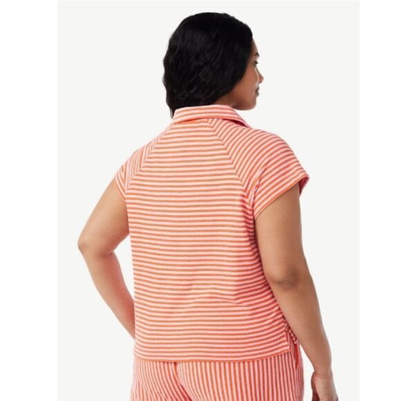 WOMEN'S Ragland Sleeve Polo Shirt - Picture 4 of 6